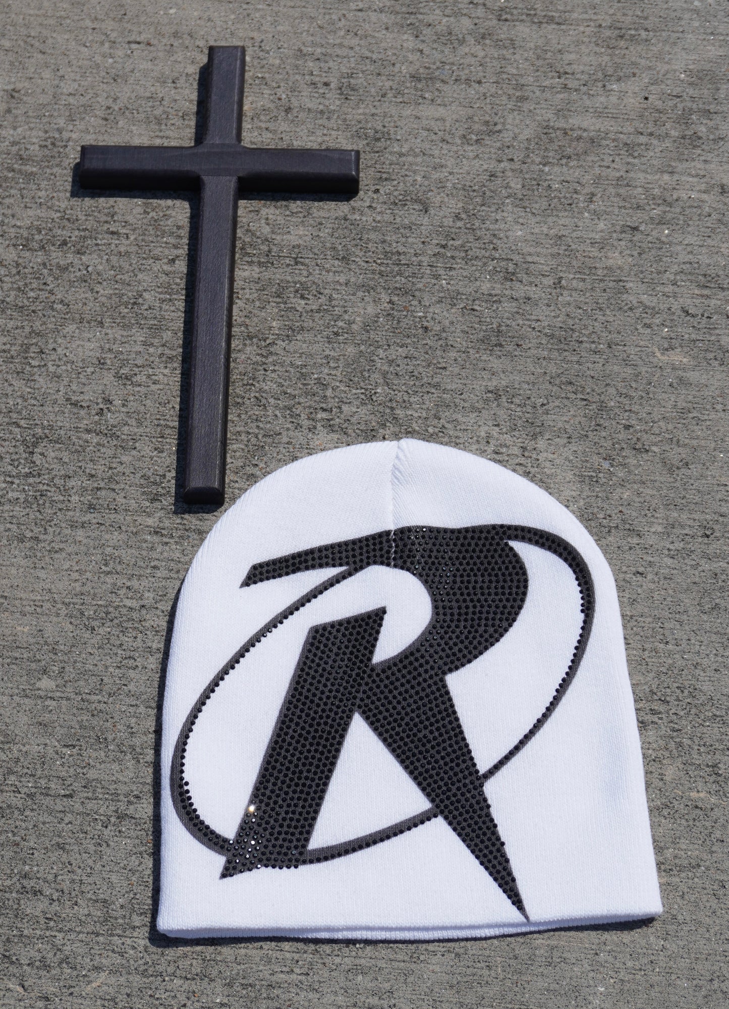 White Forgiven Beanie