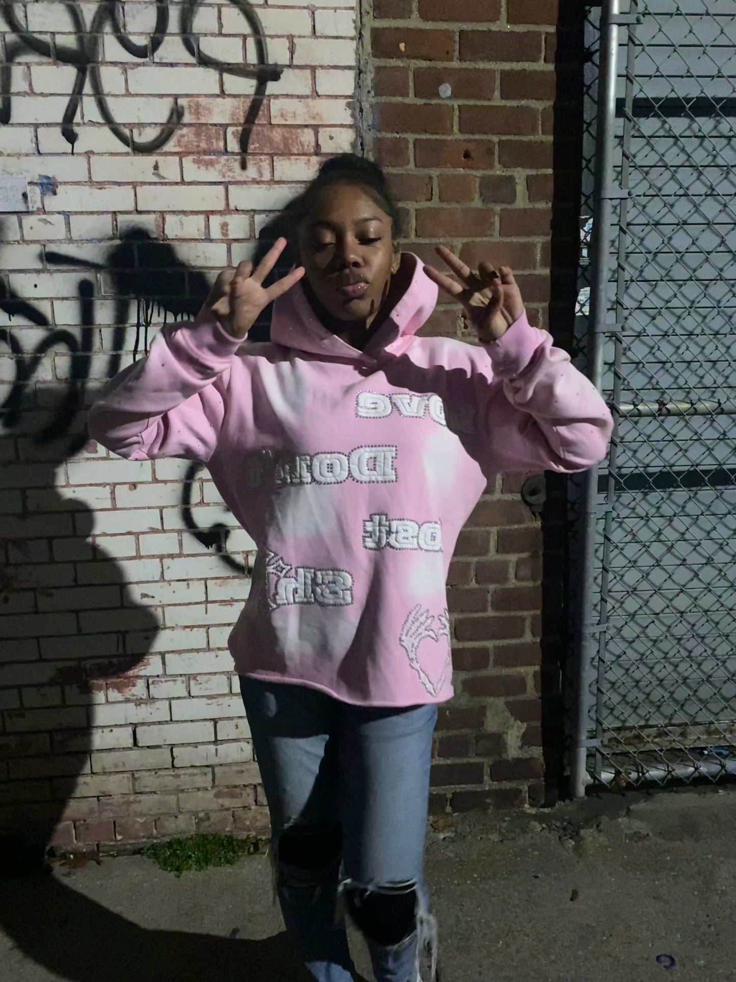 Pink “LDCS” Hoodie