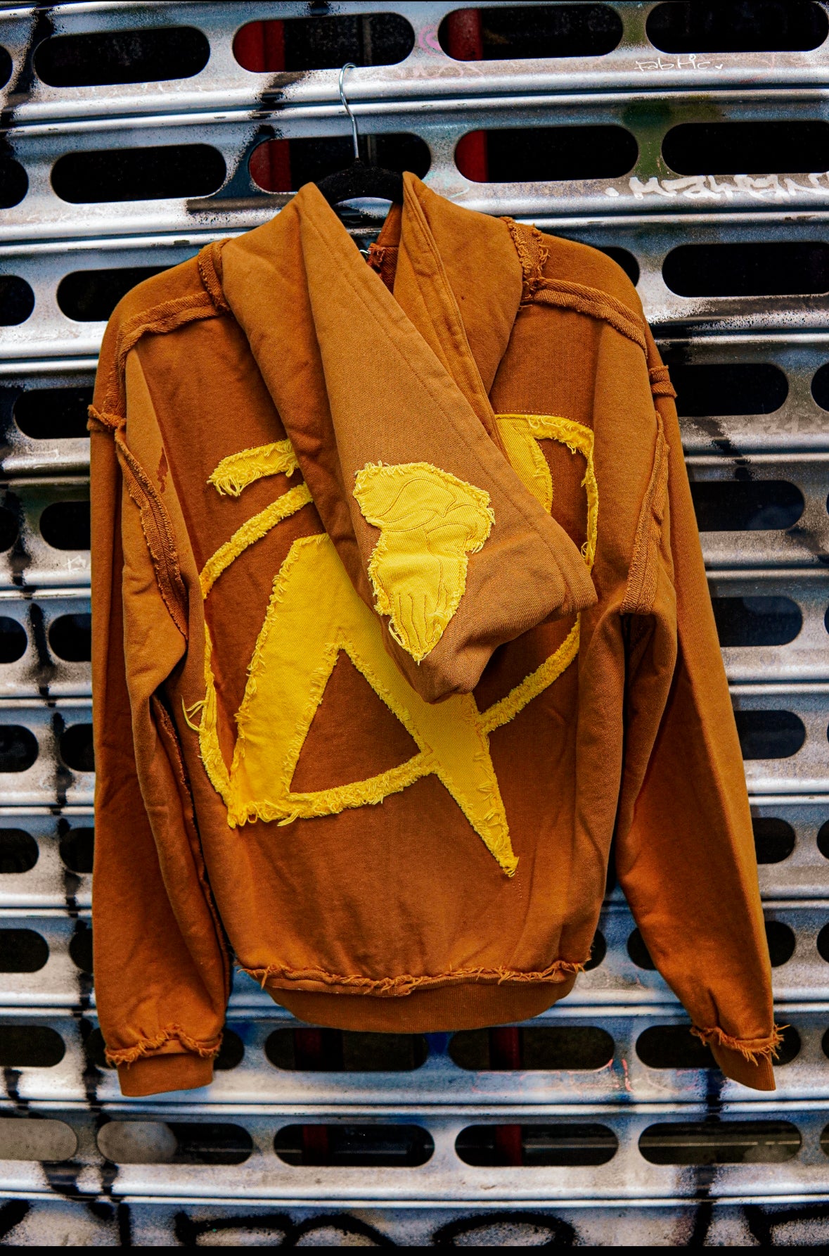 BROWN FORGIVEN HOODIE PT2