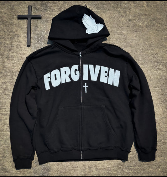 Black Forgiven Hoodie