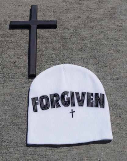 White Forgiven Beanie
